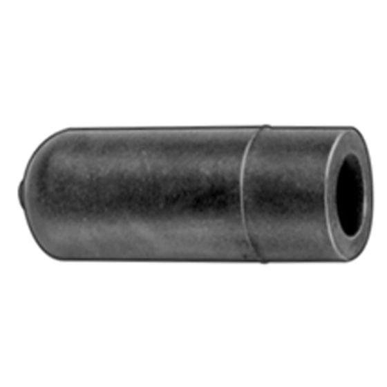 RUBBER VACUUM CAP BLACK FOR 1/8 DIA.