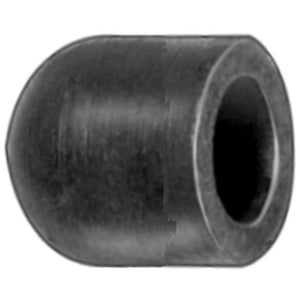 RUBBER VACUUM CAP BLACK FOR 1/2 DIA.