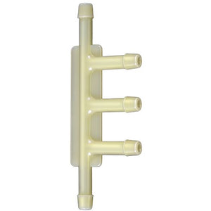 NYLON 5 WAY TEE CONNECTOR 3/16 ALL ENDS