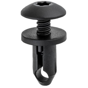 PUSH TYPE RETAINER 7/16 HD DIA 15/32 ST LENGTH