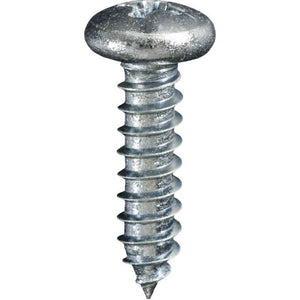 #10 X 3/4 PHILLIPS PAN HEAD TAP SCREW ZINC