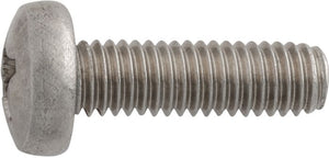 Auveco 24534 6 X 20mm Phillips Pan Head License Plate Screw. Qty 25.