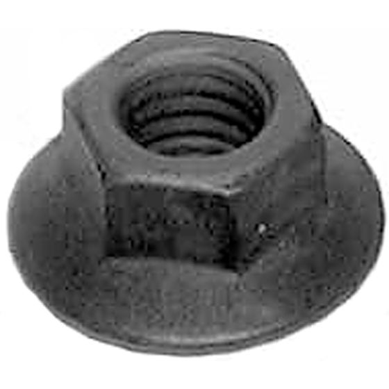 SPIN LOCK NUT W/ SERR. 3/8-16 7/8 OD