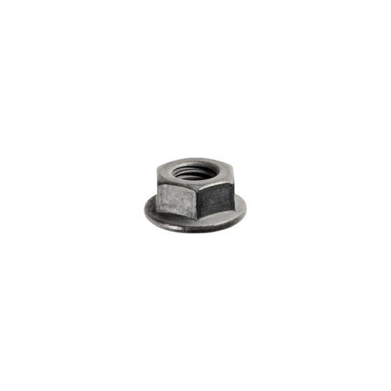 Auveco® 11644 Hex Flange Nut, M8 x 1.25 mm Screw x 8 mm H x 13 mm Across Flats, Phosphate