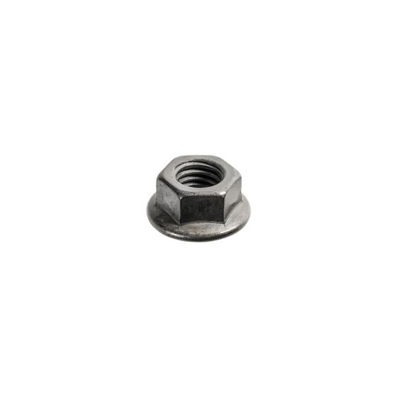 Auveco® 11645 Hex Flange Nut, M10 x 1.5 mm Screw x 10 mm H x 15 mm Across Flats, Phosphate
