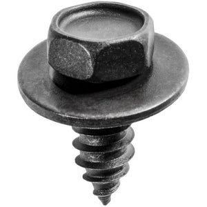 Auveco® 12057 Hex Head Sems A/AB Point Tapping Screw, M6.3 x 1.81 mm Screw x 16 mm L x 10 mm Across Flats, Phosphate