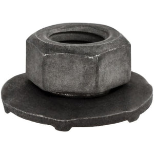Auveco® 12595 Type A Toothed Free Spinning Washer Nut, M6 x 1 mm x 7 mm H x 10 mm Across Flats x 16 mm OD, Phosphate