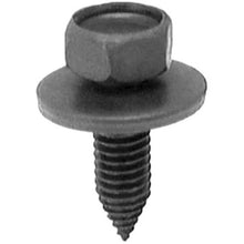 Load image into Gallery viewer, Auveco® 12693 Hex Head Sems CA Point Body Bolt, M6 x 1 mm x 20 mm L x 10 mm Across Flats, Phosphate