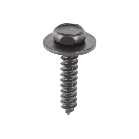 Auveco® 12742 Hex Head Sems A/AB Point Tapping Screw, M4.2 x 1.41 mm Screw x 20 mm L, Phosphate