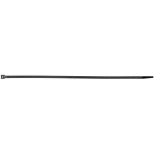 Auveco® 15147 Cable Tie, 11 in L x 3/16 in W, 50 lb Load, Nylon, Black