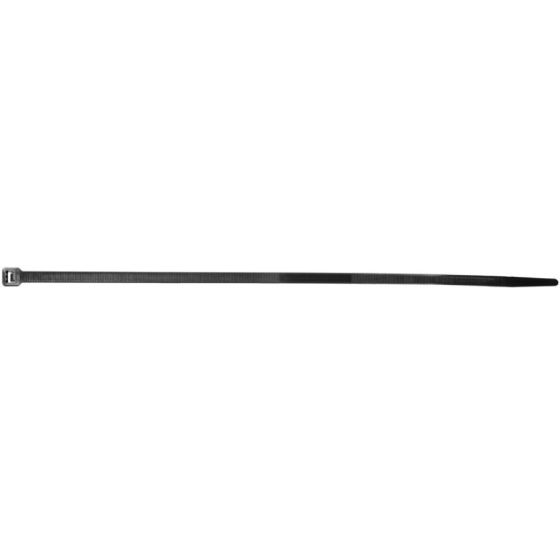 Auveco® 15148 Cable Tie, 14 in L x 5/16 in W, 120 lb Load, Nylon, Black