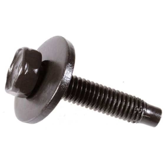 Auveco® 15818 Hex Head Sems Dog Point Body Bolt, M6 - 1 Screw x 30 mm L x 10 mm Across Flats, Phosphate