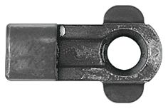 (25) Black Nylon Door Rod End Clip