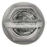 6-1.00 X 20MM 10MM HEX WA