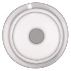 7mm Hole Size 15mm Stem Lgth White Nylon Trim Retainers