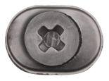 (15) BLACK NYLON COWL VENT RETAINER
