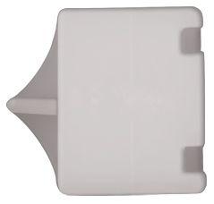 (15) WHITE ROCKER PANEL MLDG CLIP