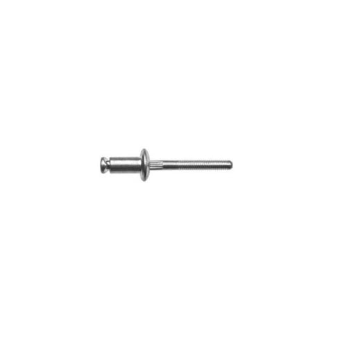 Disco Automotive Hardware 4007MT Peel-Type Window Regulator Rivet, 1/4 in Dia x 1/32 to 9/64 in Grip Range, Aluminum