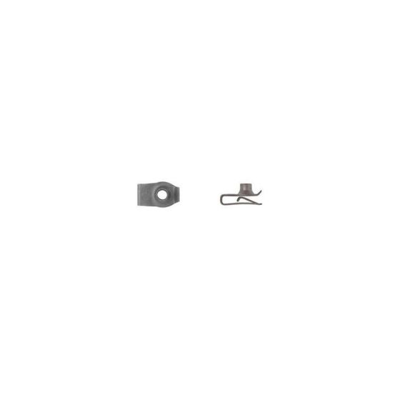 Disco Automotive Hardware 5596MT Extruded U-Nut, M6 x 1 mm Screw, Black