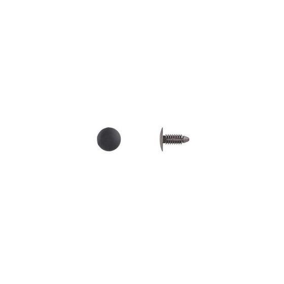 Disco Automotive Hardware 5625B Fender and Bumper Shield Retainer, 23/32 in Dia Head x 13/16 in L Stem, Nylon, Black