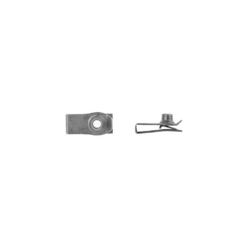 Disco Automotive Hardware 5650CT Long Extruded U-Nut, M6 x 1 mm Screw, Black