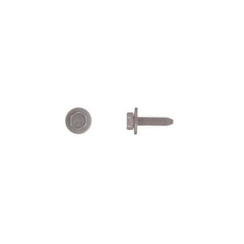 Disco Automotive Hardware 5686PK CA Point Body Bolt, M6 x 1 mm x 25 mm L x 10 mm Indented Hex Head, Black