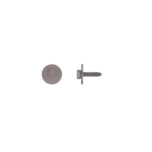 Disco Automotive Hardware 5690MT CA Point Body Bolt, M6 x 1 mm x 25 mm L x 10 mm Indented Hex Head, Black Phosphate