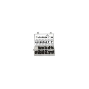 Disco Automotive Hardware 8190 Retainer Assortment, 6-3/4 x 11 in Tray, Plastic Tray