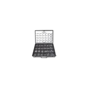 Disco Automotive Hardware 8519 24 Hole Tray Nut/Washer and Cap Screw Assortment, 5 to 12 mm, Metal Tray, Gray Lid/Tray