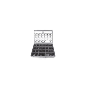Disco Automotive Hardware 8613 24 Hole Tray Universal Push-Type Retainer Assortment, 6 to 10 mm Hole, Nylon, Gray