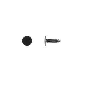 Disco Automotive Hardware 9130PK Engine Splash Shield Retainer, 23/32 in Dia Head x 1-1/16 in L Stem, Nylon, Black