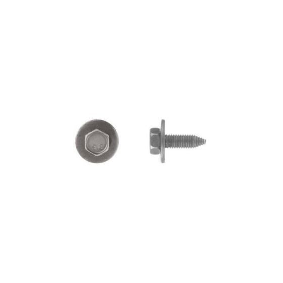 Disco Automotive Hardware 9147MT CA Point Body Bolt, M8 x 1.25 mm x 25 mm L x 13 mm Indented Hex Head, Black