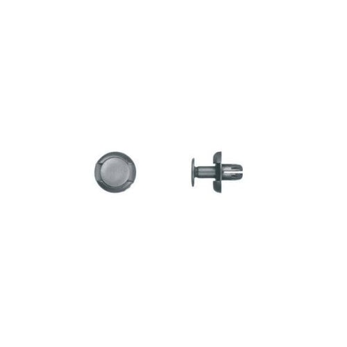 Disco Automotive Hardware 9292PK Push-Type Retainer, 10 mm L Stem x 5/16 in Hole, Nylon, Black