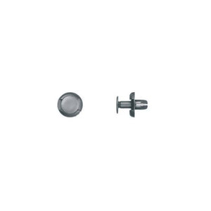 Disco Automotive Hardware 9292PK Push-Type Retainer, 10 mm L Stem x 5/16 in Hole, Nylon, Black