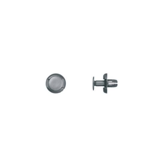 Disco Automotive Hardware 9292PK Push-Type Retainer, 10 mm L Stem x 5/16 in Hole, Nylon, Black