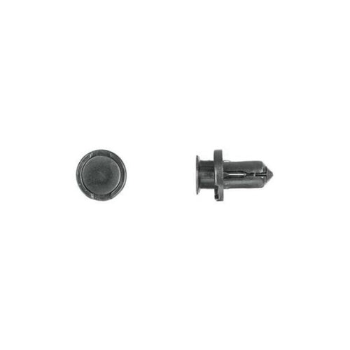 Disco Automotive Hardware 9294MT Push-Type Retainer, 15 mm L Stem x 25/64 in Hole, Nylon, Black