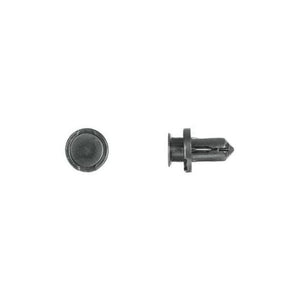 Disco Automotive Hardware 9294MT Push-Type Retainer, 15 mm L Stem x 25/64 in Hole, Nylon, Black
