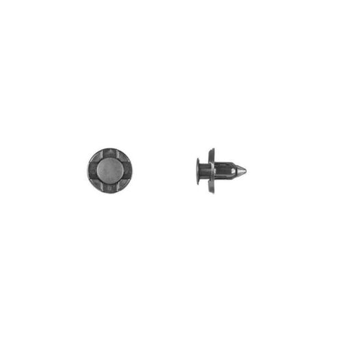 Disco Automotive Hardware 9540PK Push-Type Retainer, 13 mm L Stem x 5/16 in Hole, Nylon, Black