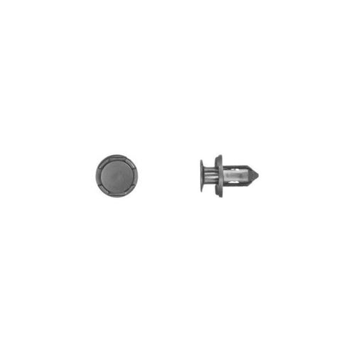 Disco Automotive Hardware 9943PK Push-Type Retainer, 13 mm L Stem x 23/64 in Hole, Nylon, Black