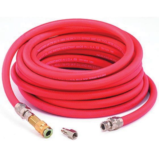 DevilBiss® 210002 Smooth Cover Air Bulk Air Hose Assembly, 500 to 700 ft/Reel, 5/16 in ID x 5/8 in OD