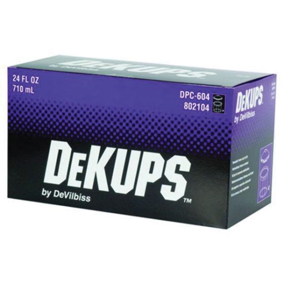 DevilBiss® DeKups® DPC-606 Reusable Sleeve and Lid, Use With: 24 oz Gravity Feed Disposable Cups