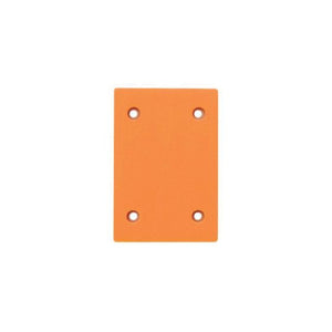 DYNABRADE® Dynabug II 56315 Non-Vacuum Short Nap Disc Backing Pad, 3 in Dia x 4-1/4 in L x 3 in W, Hook Attachment