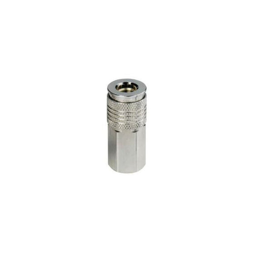 DYNABRADE® 95674 Coupler, 1/4 in, FNPT, Steel/Brass