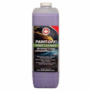 DOMINION SURE SEAL 11020 Paint Off Hand Cleaner, 2.5 L Case, Liquid, Violet
