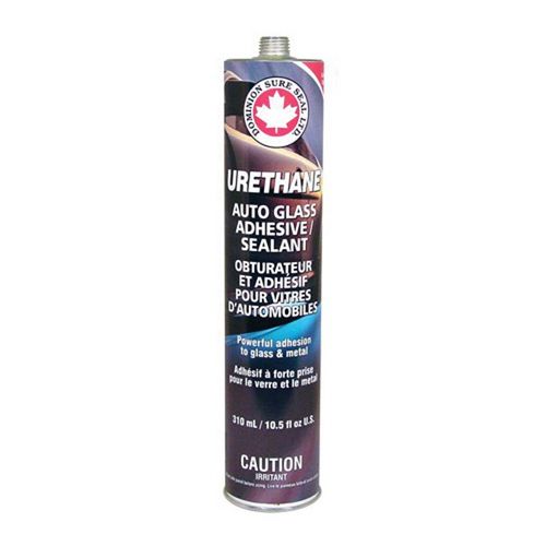 DOMINION SURE SEAL 3010 Fast Cure Primerless Urethane, 300 mL Cartridge, Black, Liquid