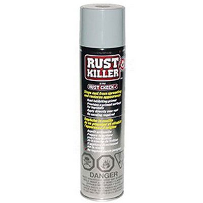 DOMINION SURE SEAL Rust Check DS11000 Rust Killer, 350 g Bottle, Gray, Aerosol