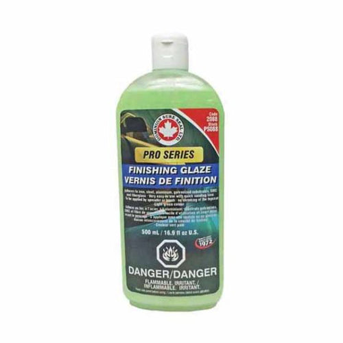 DOMINION SURE SEAL PS088 Pro Series Finishing Glaze, 16.9 oz Bottle, Paste, Light Green