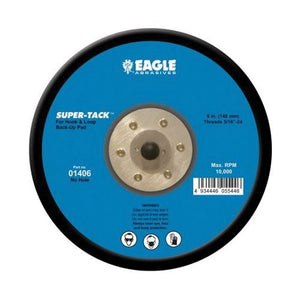 KOVAX® 01406 Tapered Disc Pad, 6 in, 5/16-24 Arbor/Shank, Super-Tack Attachment