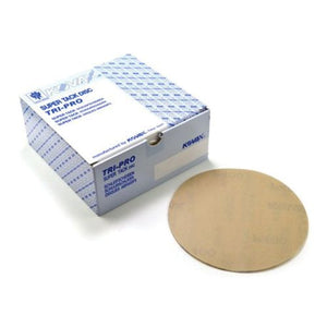 KOVAX® Tri-Pro 525-0220 Resin Bonded Abrasive Disc, 6 in, 220 Grit, Super-Tack Attachment