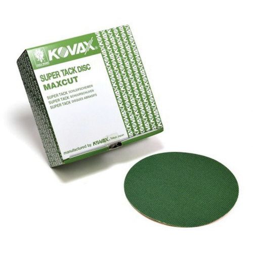 KOVAX® Maxcut 562-0060 Abrasive Disc, 6 in, 60 Grit, Super-Tack Attachment